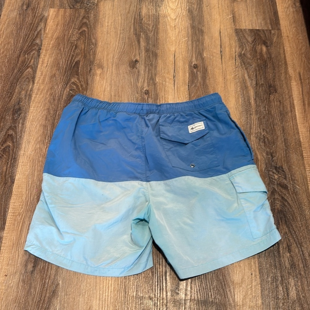 Mens Rainforest Swim Shorts Blue size Large - Picture 4 of 10